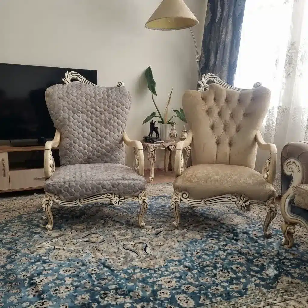 کاور مبل طوسی روشن طرح مسکو